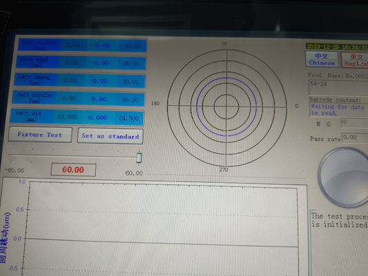 معدات اختبار محرك الكهرباء لـ Commutator Roundness لمحرك DC المفرش المزود