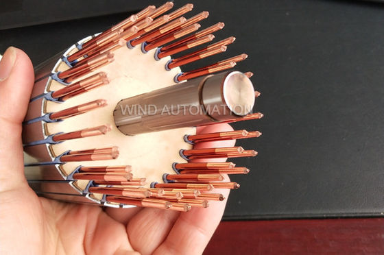 آلة تشكيل الأسلاك الدائرية Conformadora De Alambre دائرية AWG12 AWG7 2mm إلى 4mm المزود