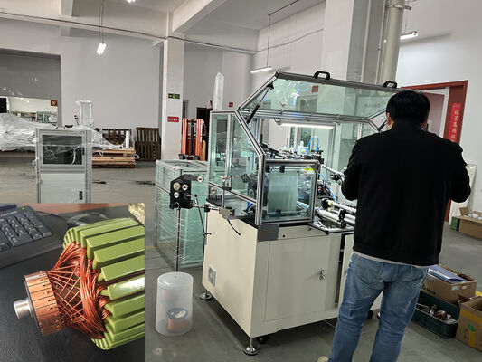Solar Steering Motor Armature Winding Machine Flyer Winder Rotor Lap Winder