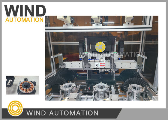 كيفية إنتاج محرك ستاتور BLDC صغير 50W-500W مع آلة لف الإبرة